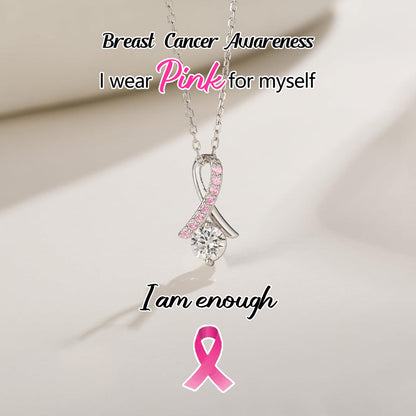 Pink Ribbon Necklace | Støt brystkræft