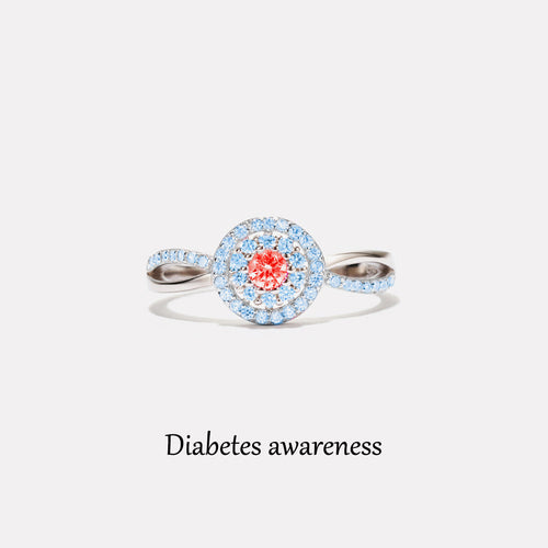 Blue Circle Ring | Støt diabetes