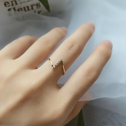 Sparkling Accent Ring | Støt brystkræft