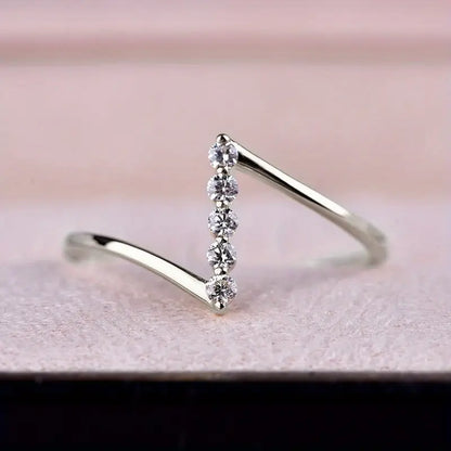 Sparkling Accent Ring | Støt brystkræft