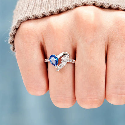 Winged Heart Ring | Støt diabetes