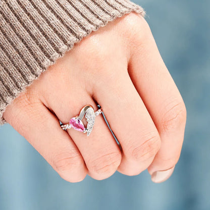Winged Heart Ring | Støt diabetes