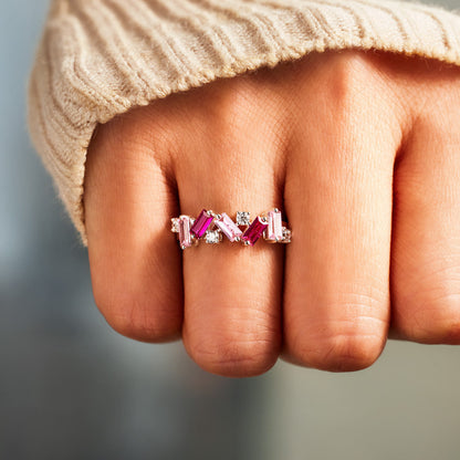 Pink Diamond Ring | Støt brystkræft