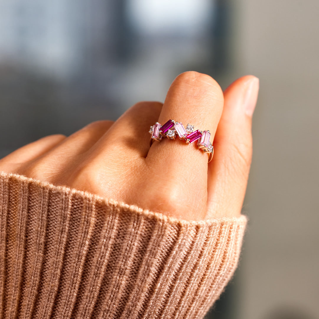 Pink Diamond Ring | Støt brystkræft