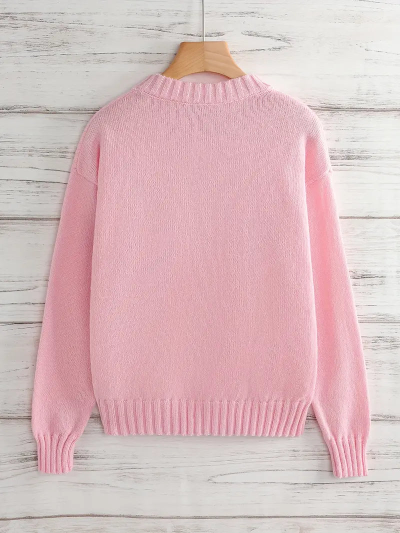 Soft Pink Sweater | Støt brystkræft