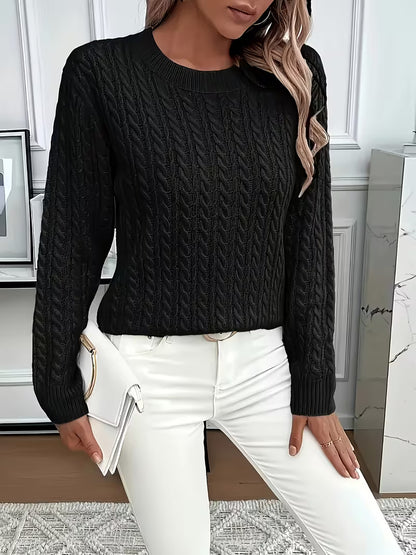Classy Patterned Sweater | Støt brystkræft