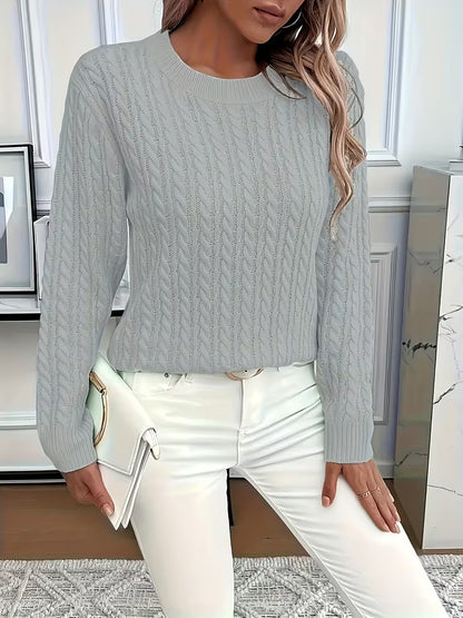 Classy Patterned Sweater | Støt brystkræft