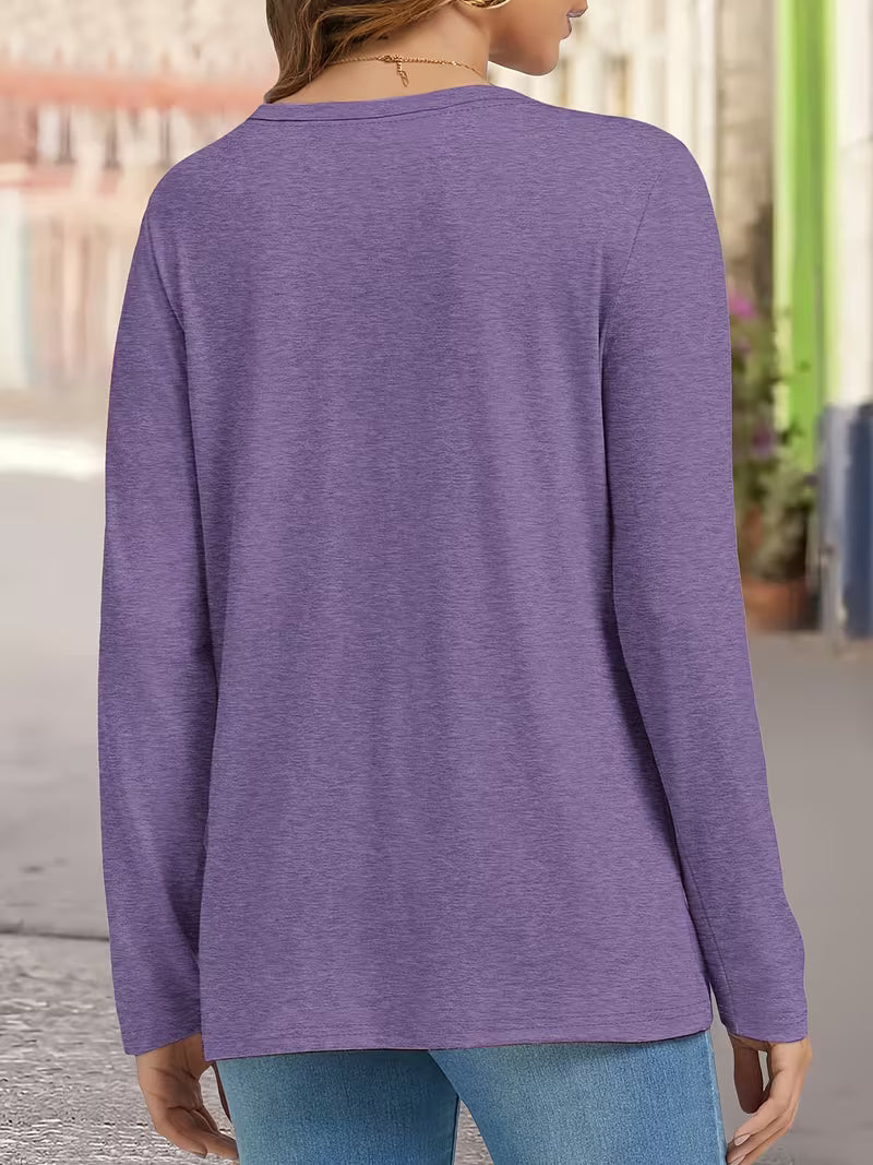 Round Neck Sweatshirt | Støt brystkræft
