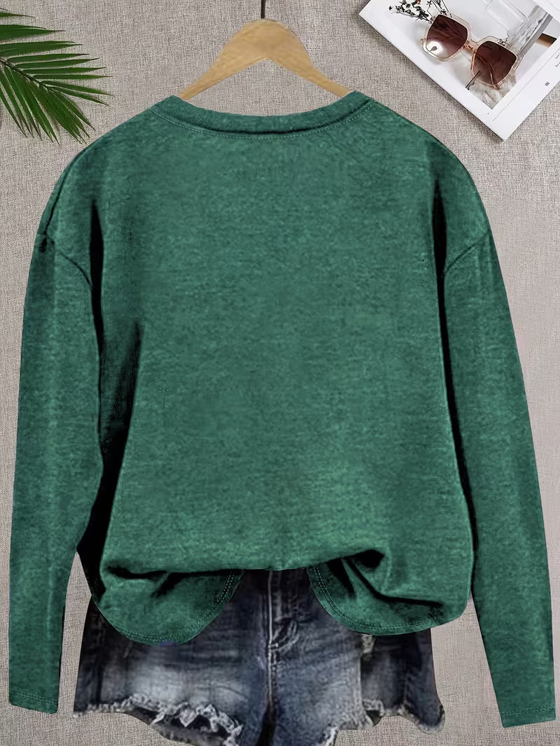 Round Neck Sweatshirt | Støt brystkræft