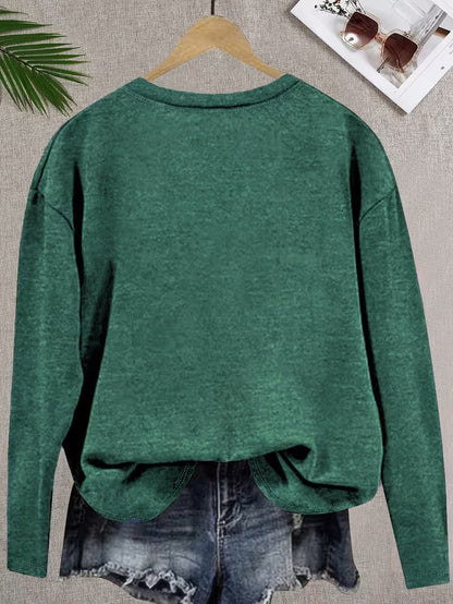 Round Neck Sweatshirt | Støt brystkræft