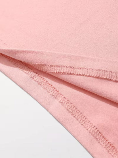 Casual Printed T-shirt | Støt brystkræft