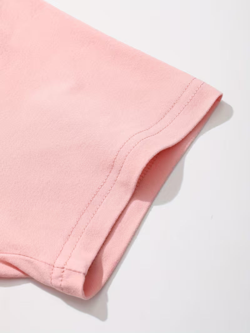 Casual Printed T-shirt | Støt brystkræft