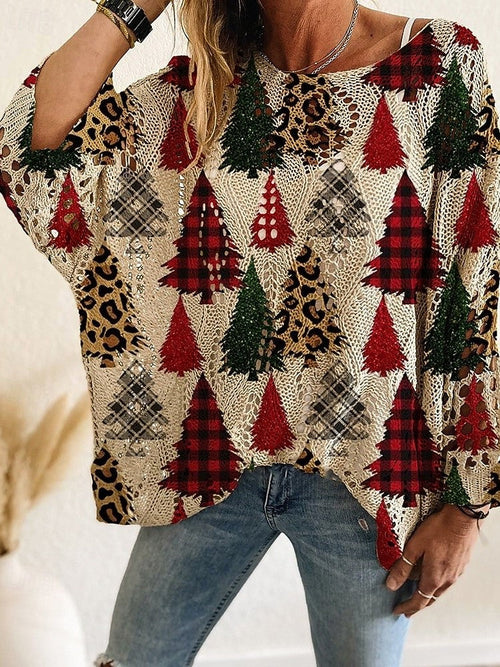 Lumi™ - Hæklet julebluse