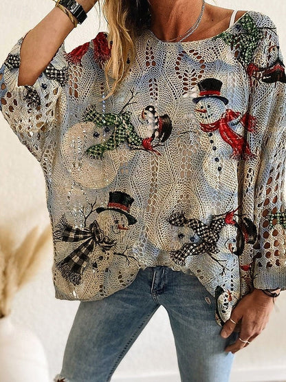 Lumi™ - Hæklet julebluse