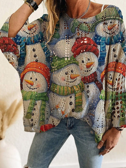 Lumi™ - Hæklet julebluse