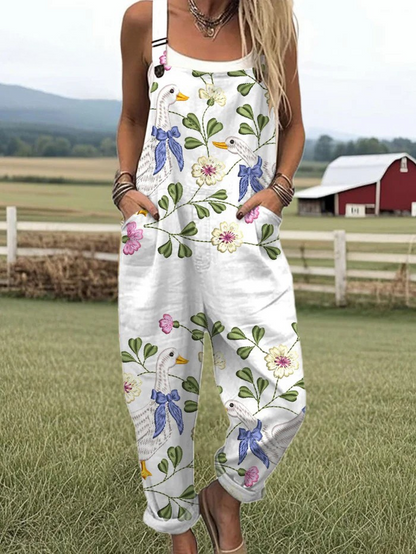Laken™ Goose Blommig Jumpsuit