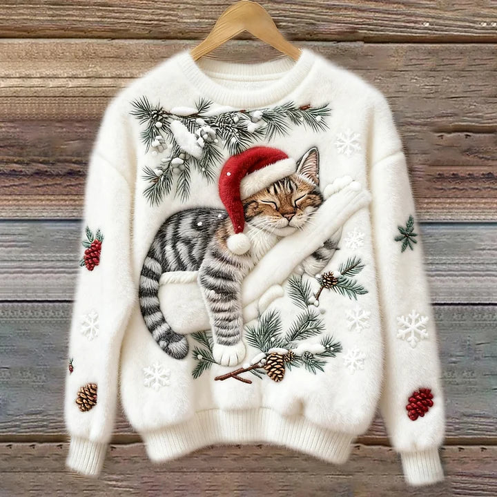 Casey™- Fluffy Cat Sweater