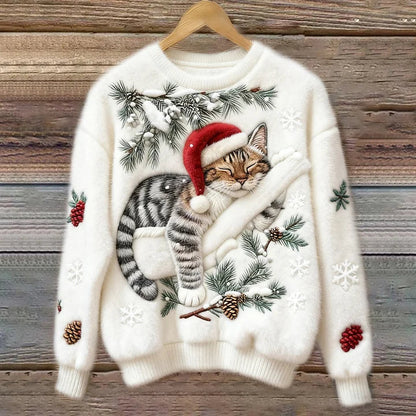Casey™- Fluffy Cat Sweater