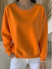 Casual Long Sleeve Sweater | Støt brystkræft