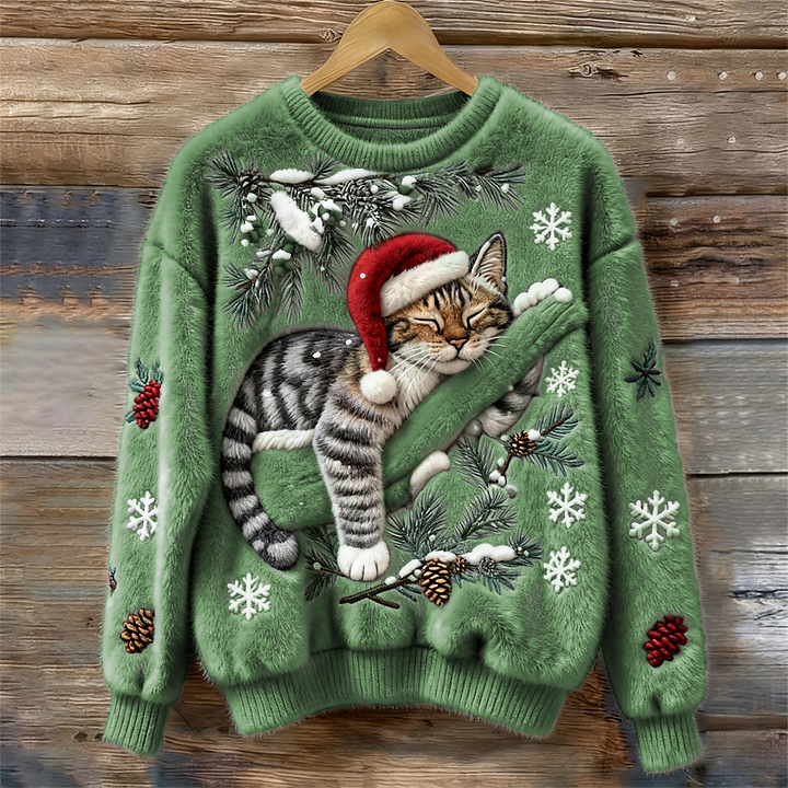 Casey™- Fluffy Cat Sweater