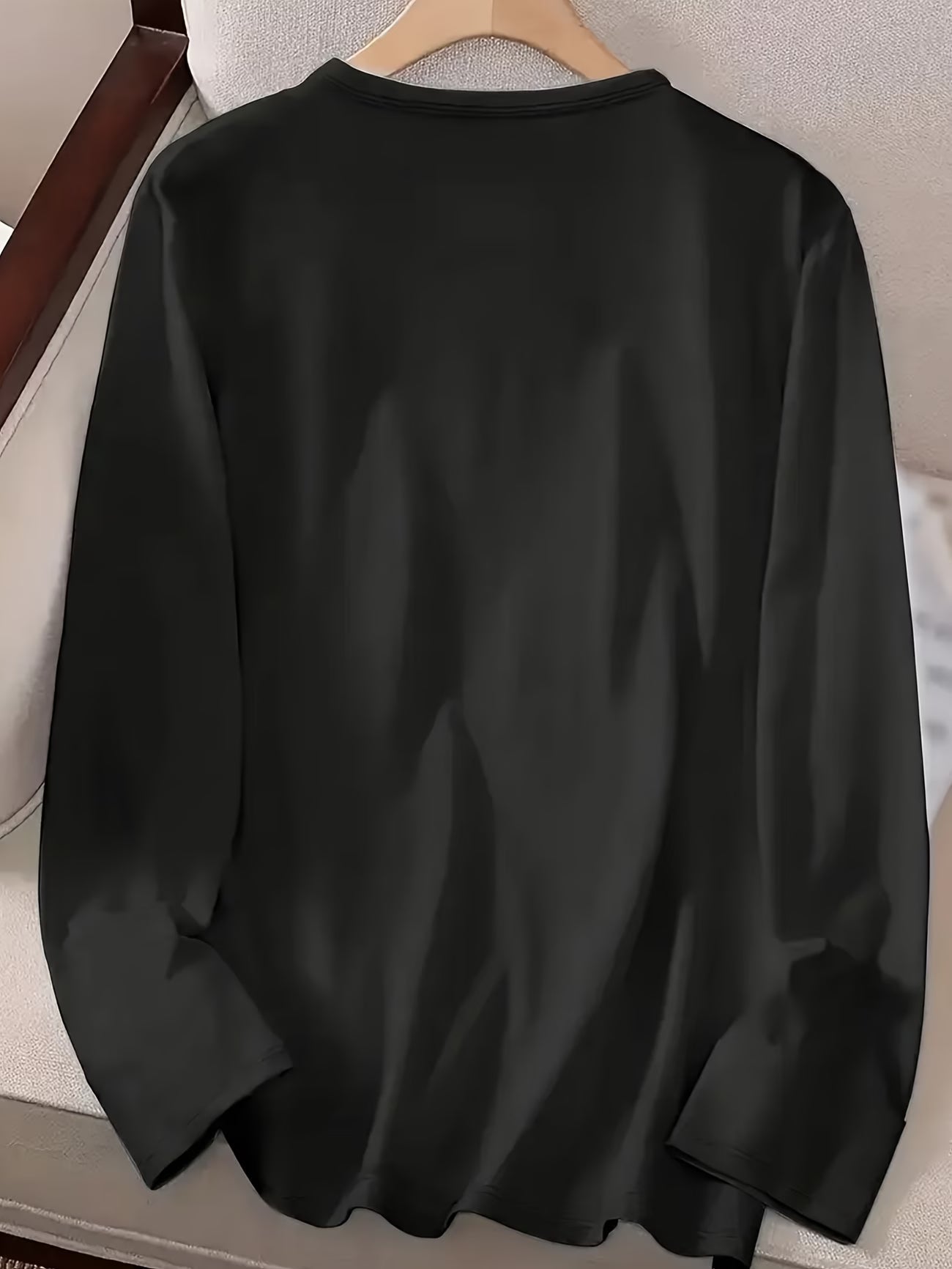 Long-Sleeve with Heart Print | Støt brystkræft