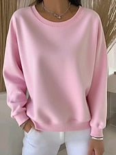 Casual Long Sleeve Sweater | Støt brystkræft