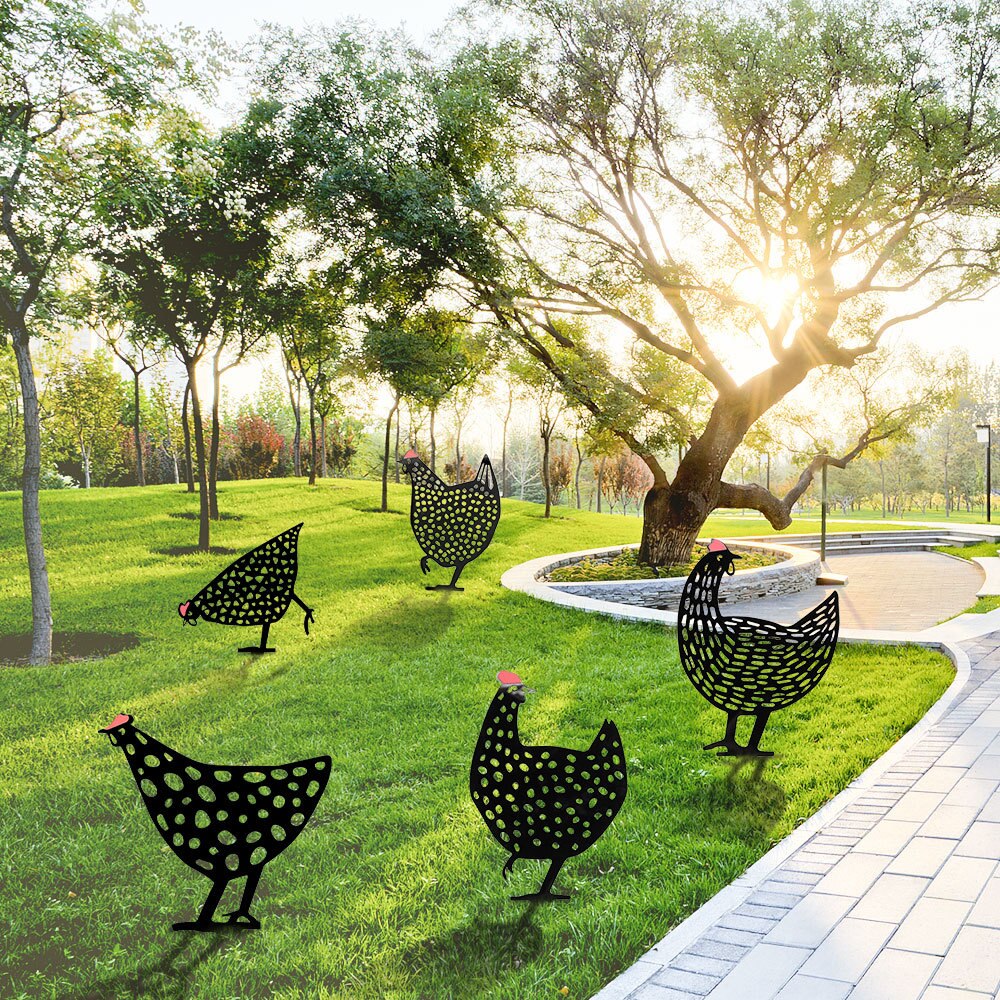 ChickenDecor - Kyllingegårdspæle