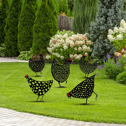 ChickenDecor - Kyllingegårdspæle