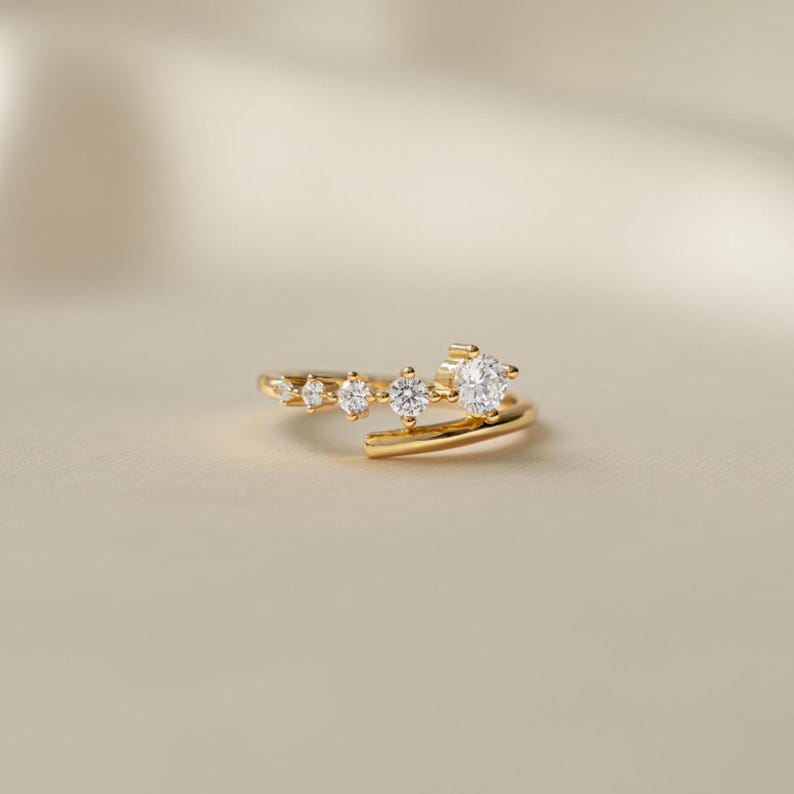 Multi-stone ring | Støt brystkræft
