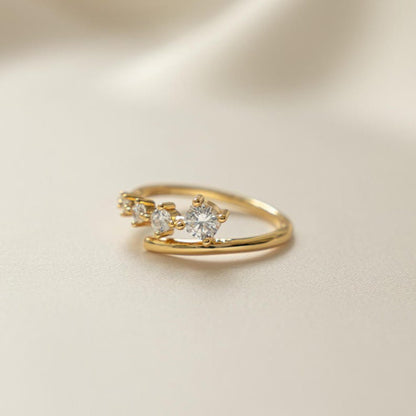 Multi-stone ring | Støt brystkræft