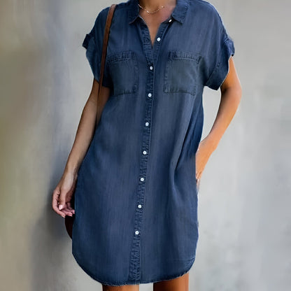 Laura™ - Casual denimkjole